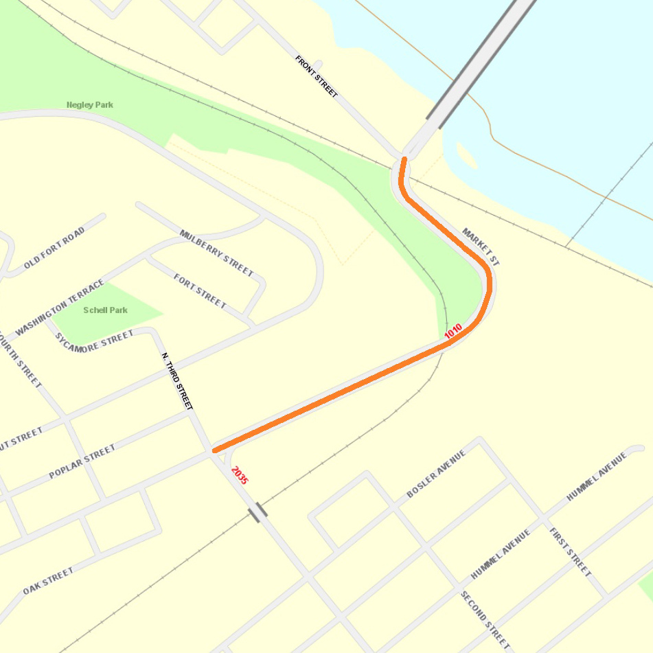 Lemoyne Bottleneck map